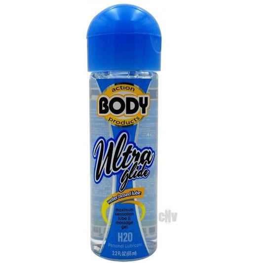 Body Action Ultra Glide Water Based Lube 2.2oz Body Action Products