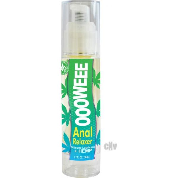 Ooowee Anal Relax Silicone with Hemp 1.7oz Body Action