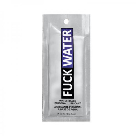 F*ck Water H2O Lubricant Foil Package .3oz Picture Brite