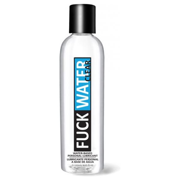 F*ck Water Clear H2O Water Based Lubricant 4oz Bottle Picture Brite