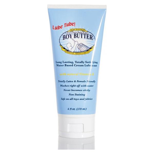 Boy Butter H2o Lube Tube - 6 Oz Boy butter lubes llc