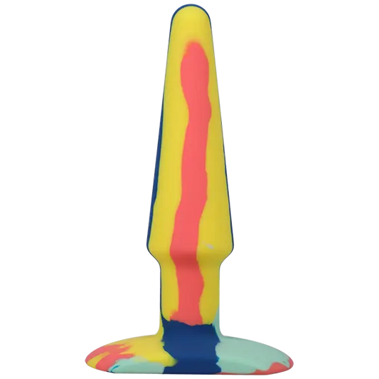 A Play 5&quot; Groovy Silicone Anal Plug - Sunrise Doc johnson