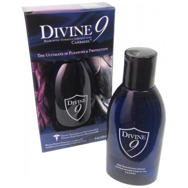 Divine 9 Lubricant Bottle 4 ounces Carrashield Labs