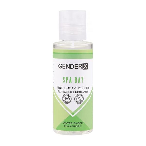 Gender X Flavored Lube - 2 Oz Spa Day Evolved novelties inc.