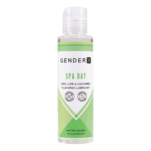 Gender X Flavored Lube - 4 Oz Spa Day Evolved novelties inc.