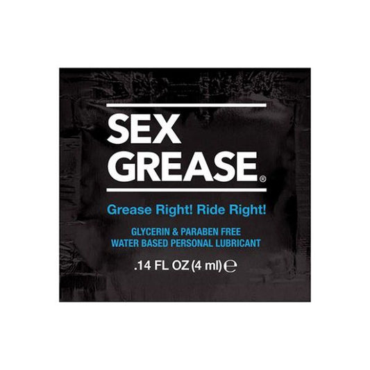 Sex Grease Water Based - 4ml Foil Westridge laboratories