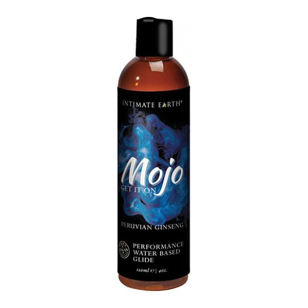 Intimate Earth Mojo Water Based Performance Glide - 4 Oz Peruvian Ginseng New earth trading llc.