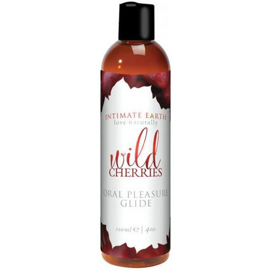 Intimate Earth Oral Pleasures Wild Cherries Lubricant 4 oz Intimate Earth