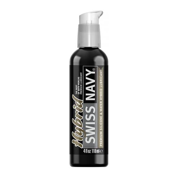 Swiss Navy Premium Hybrid Lubricant - 4 Oz Bottle M.d. science lab