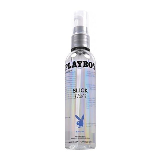 Playboy Pleasure Slick H20 Lubricant - 4 Oz Evolved novelties inc.