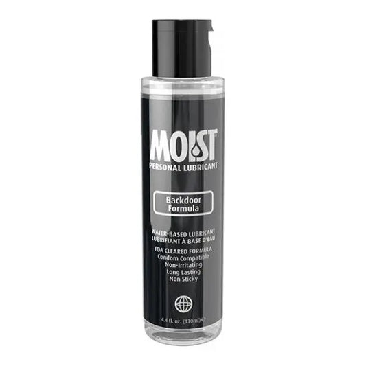 Moist Backdoor Formula Water-based Personal Lubricant - 4.4oz Pipedream products