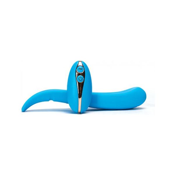 2chooselove The Luvslide Couples Vibrator W/remote - Blue Perfect dimensions llc