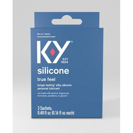 K-y Silicone True Feel Lube Pack Of 3 Satchet Paradise marketing