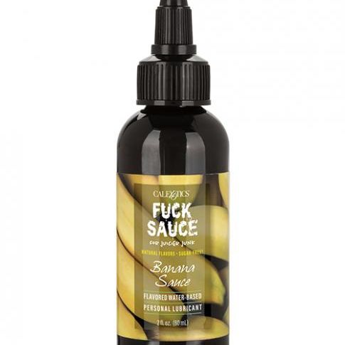 Fuck Sauce Flavored Water Based Personal Lubricant - 2 Oz Banana California exotic novelties