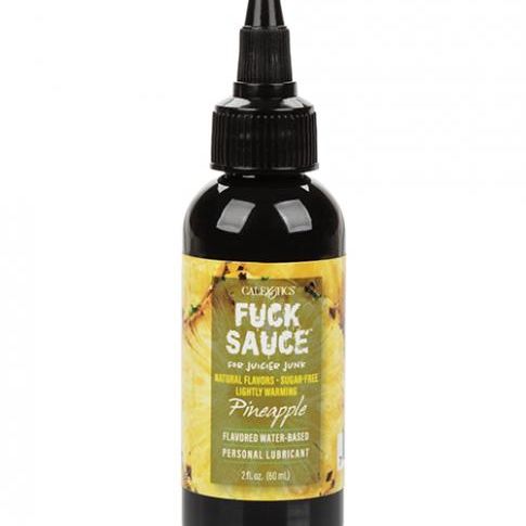 Fuck Sauce Water Based Personal Lubricant - 2 Oz Pineapple California exotic novelties