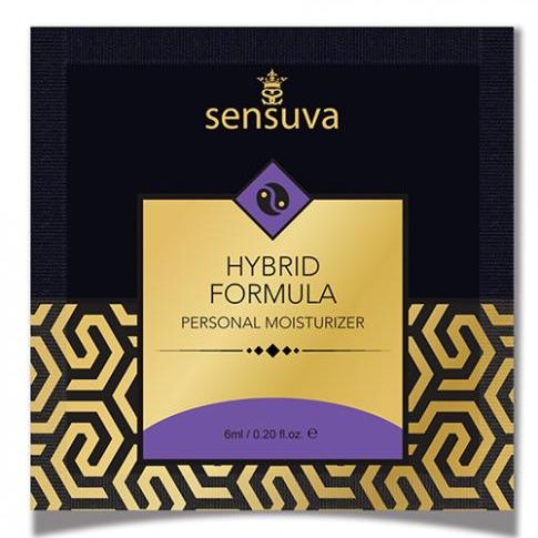 Sensuva Hybrid Personal Moisturizer Single Use Packet Unscented .20oz Sensuva