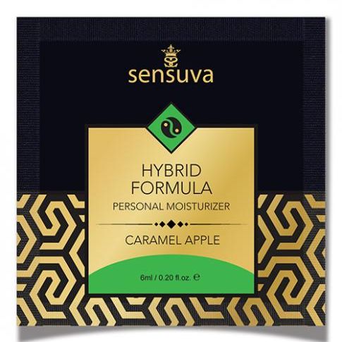 Sensuva Hybrid Moisturizer Single Use Packet Caramel Apple .20oz Sensuva