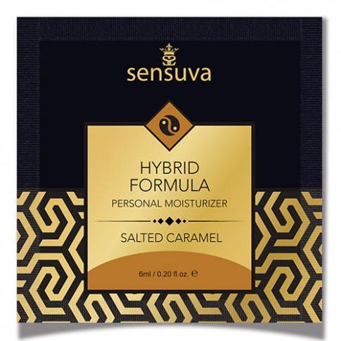 Sensuva Hybrid Personal Moisturizer Single Use Packet Salted Caramel .20oz Sensuva