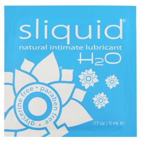 Sliquid Naturals H2O Lubricant Pillow Package .17oz Sliquid