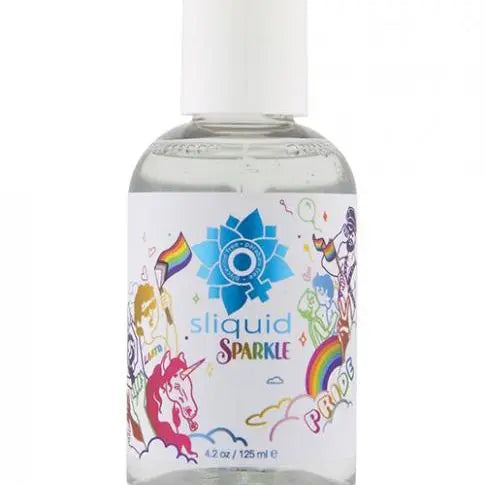 Sliquid Naturals Sparkle Pride Water Based Lube - 4.2 Oz Sliquid llc