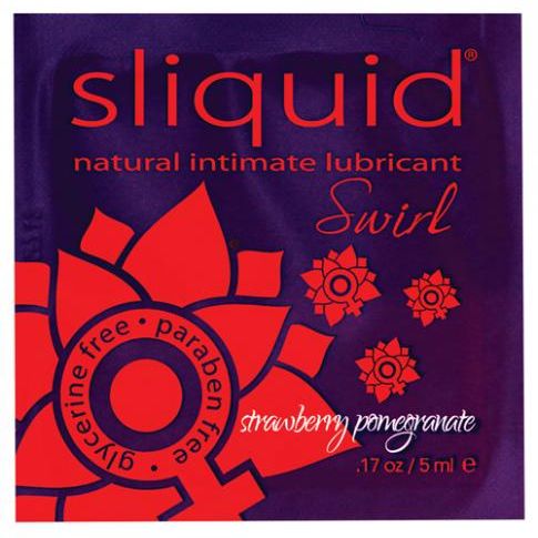 Sliquid Swirl Lubricant Strawberry Pomegranate .17oz Sliquid