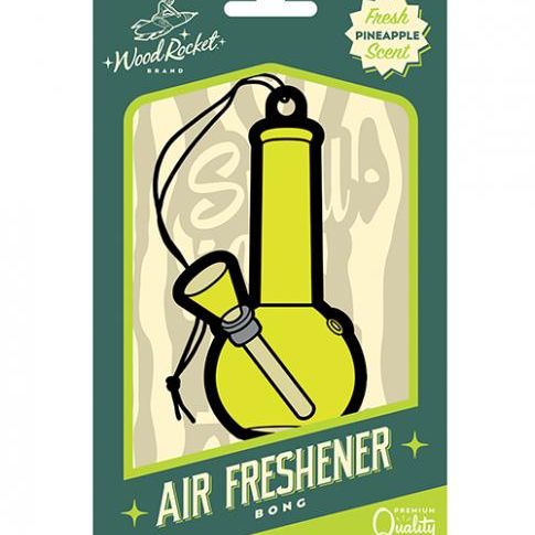 &#039;=wood Rocket Bong Air Freshener - Pineapple Wood rocket llc