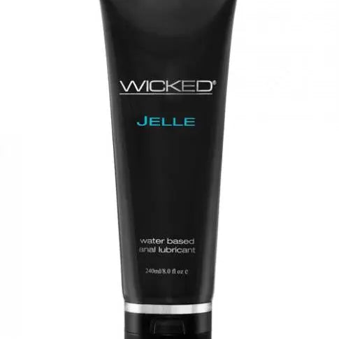 Wicked Jelle Water Based Anal Lubricant 8oz Wicked Sensual Care