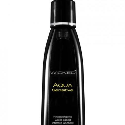 Wicked Aqua Sensitive Lubricant 8 fluid ounces Wicked Sensual Care