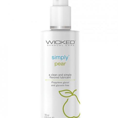 Wicked Sensual Care Simply Water Based Lubricant - 2.3 Oz Pear Wicked sensual care