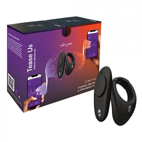 We-vibe Moxie &amp; Bond Tease Us Special Edition - Black Wow tech