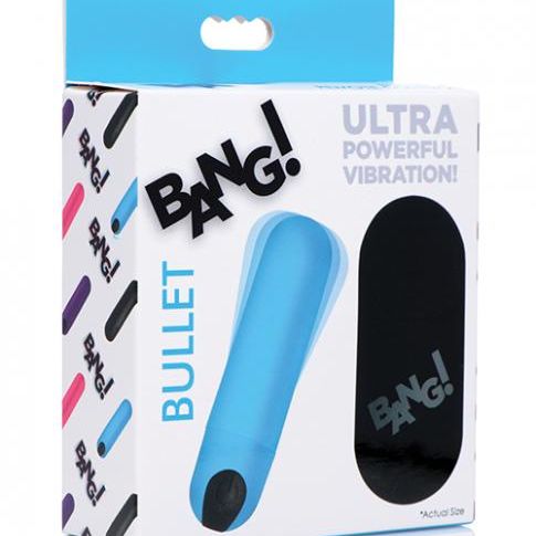 Bang! Vibrating Bullet W/ Remote Control - Blue Xr llc