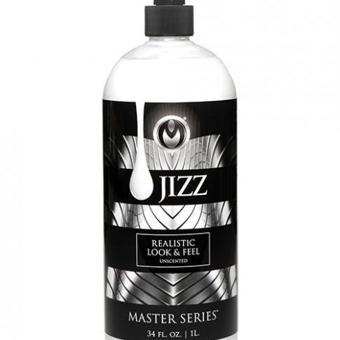 Master Series Unscented Jizz Water Based Body Glide - 34oz Xr llc