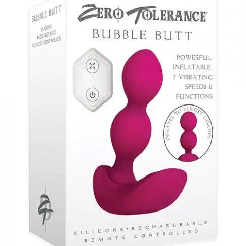 Zero Tolerance Anal Bubble Butt - Burgundy Evolved novelties inc.