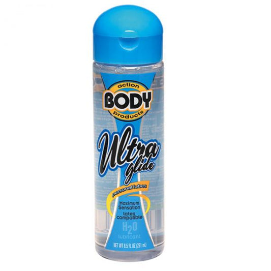 Body Action Ultra Glide Water Based Lubricant 8.5 Fl Oz Body Action