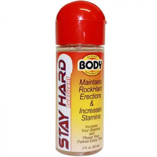 Body Action Stay Hard Lubricant 2.3oz Body Action