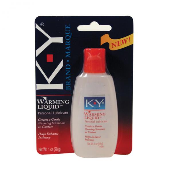 K-y Warming Liquid 1oz Water Based Lubricant Paradise Marketing