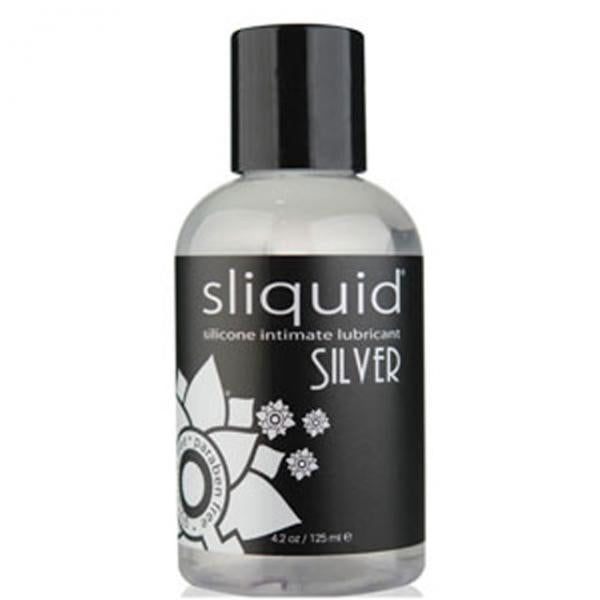 Sliquid Naturals Silver Silicone Lubricant 4.2oz Sliquid