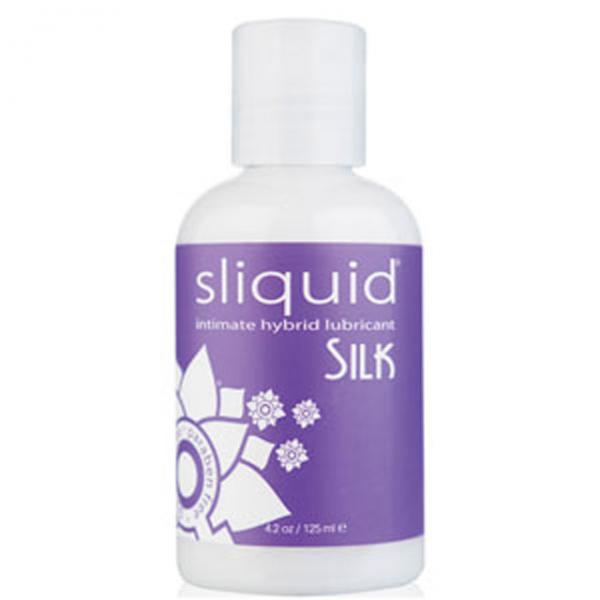 Sliquid Naturals Silk Hybrid Lubricant 4.2oz Sliquid