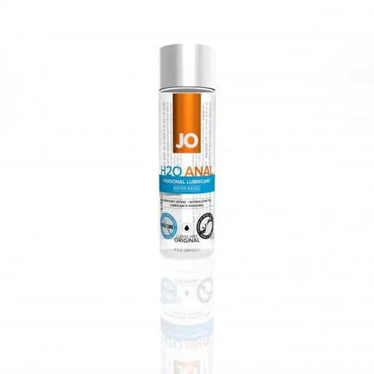 JO H2O Anal Water Based Lubricant 8 ounces System Jo