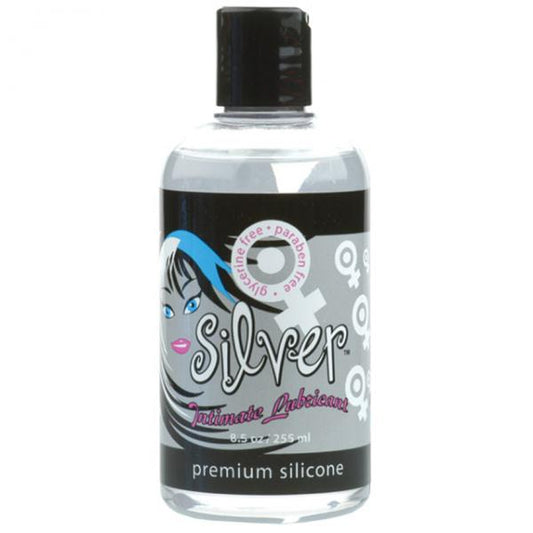 Sliquid Naturals Silver Silicone Intimate Lubricant 8.5oz Sliquid