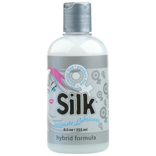 Sliquid Naturals Silk Hybrid Lubricant 8.5oz Sliquid