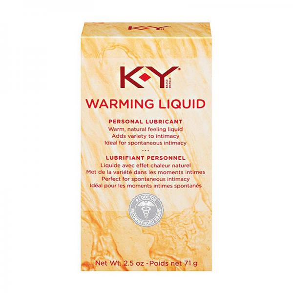 K-y Warming Liquid 2.5oz Paradise Marketing