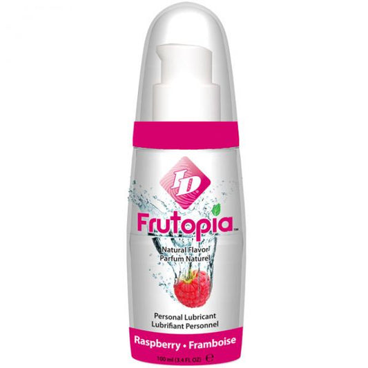 Id Frutopia Raspberry Flavored Lubricant 3.4 Fl Oz ID Lubricants