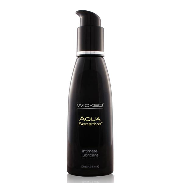 Wicked Aqua Sensitive Lubricant 4oz. Wicked