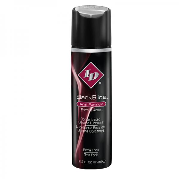 Id Backslide Silicone Anal Lubricant 2.2oz Flip Cap Bottle ID Lubricants