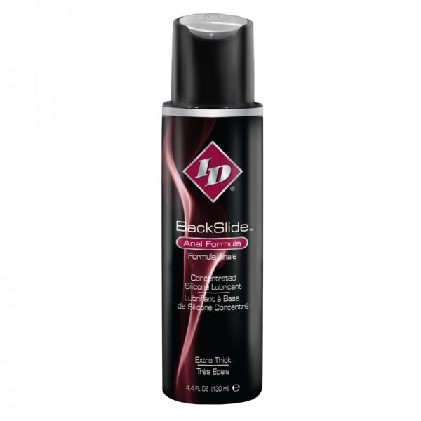 Id Backslide Silicone Anal Lubricant 4.4oz Flip Cap Bottle ID Lubricants