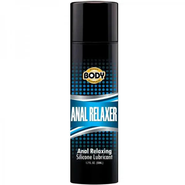 Body Action Anal Relaxer Silicone Lube 1.7oz Body Action