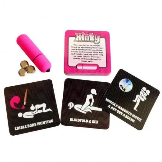 Kinky Vibrations Game with Bullet Vibrator Ball and Chain