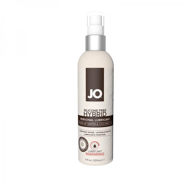 Jo Silicone Free Hybrid Lubricant Coconut Warming 4oz System Jo