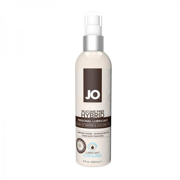 Jo Silicone Free Hybrid Lubricant W/coconut Cooling 4 Fl Oz System Jo